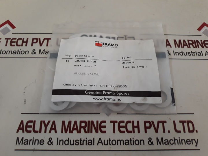 Framo Washer Plain 2105831