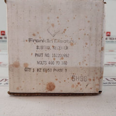 Franklin Electric 152200952 Subtrol Motor Protector 380/460 Volts