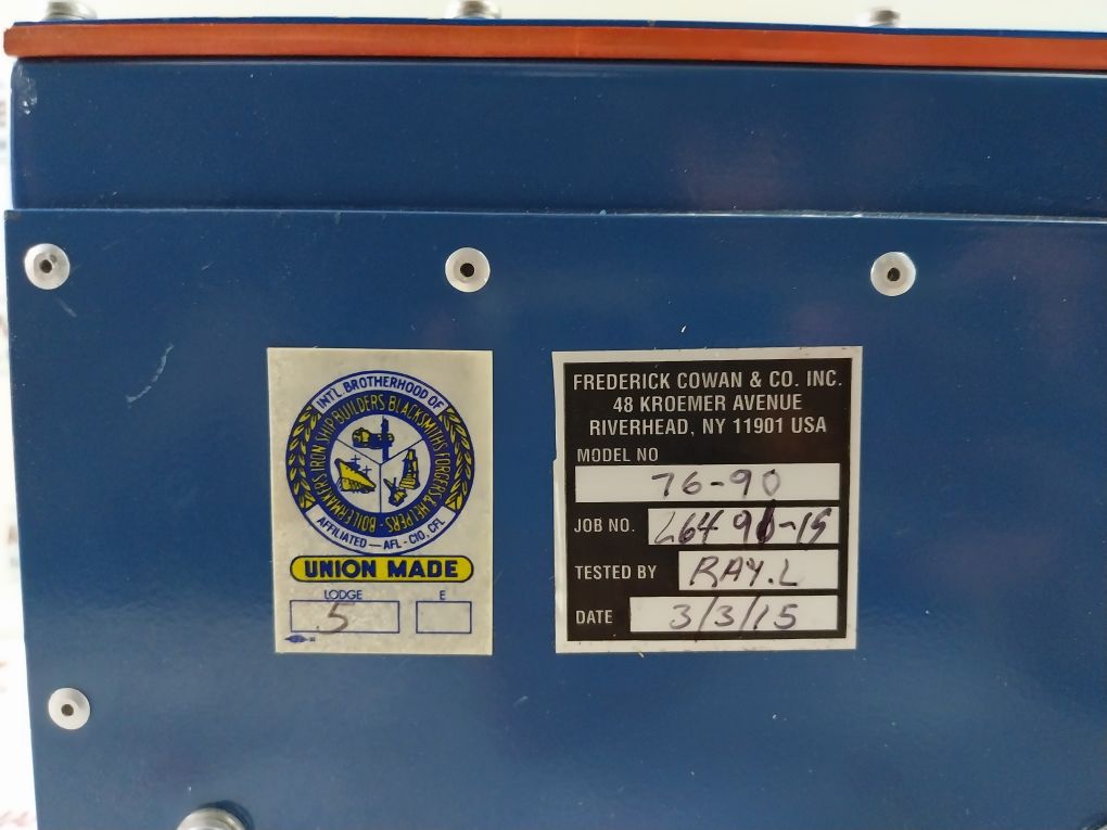 Frederick Cowan 76-90 Power Pack