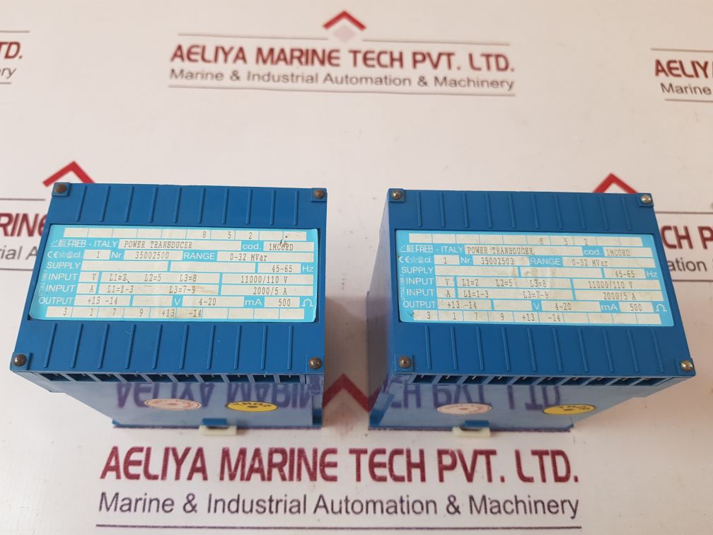 Frer 1Mcord Power Transducer 0-32 Mvar
