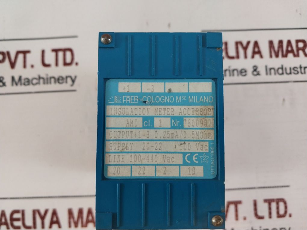 Frer Ami 76009877 Insulation Meter Accessor 100-440 Vac