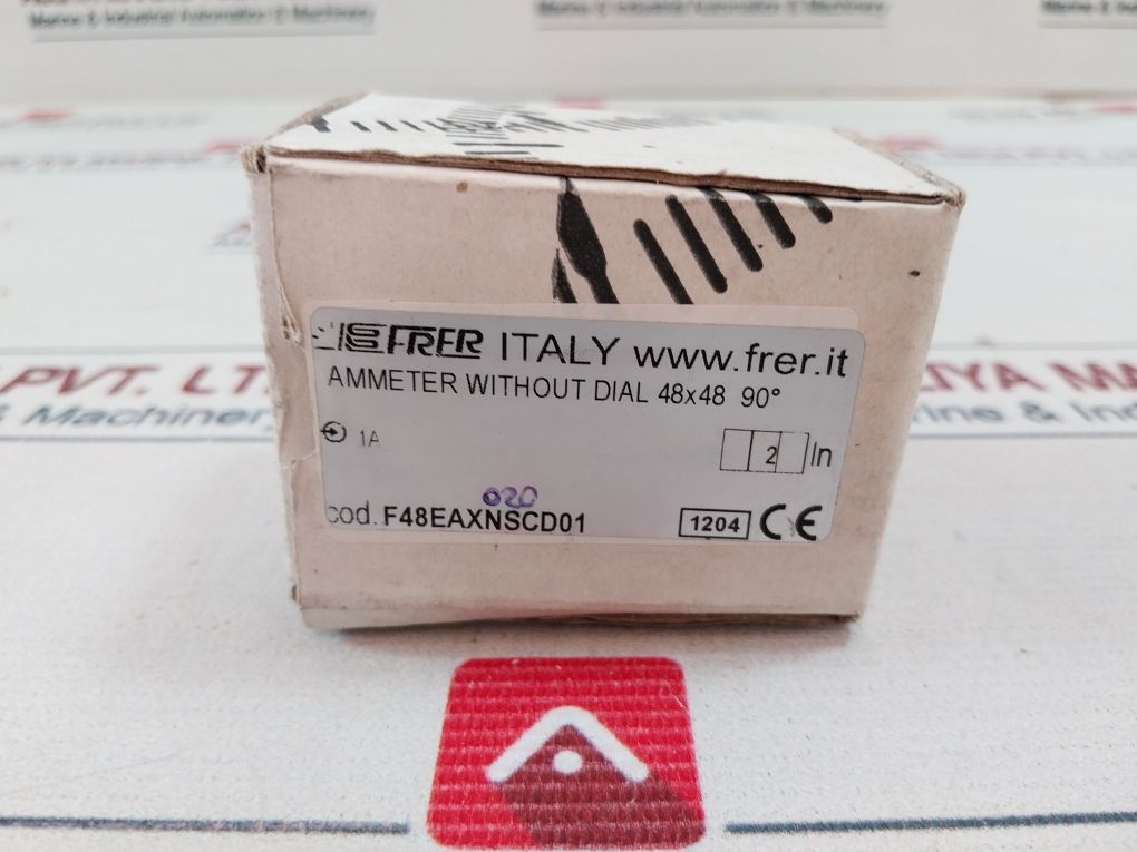 Frer F48Eaxnscd01 Ammeter Without Dial 48X48 90° 0-20/40A