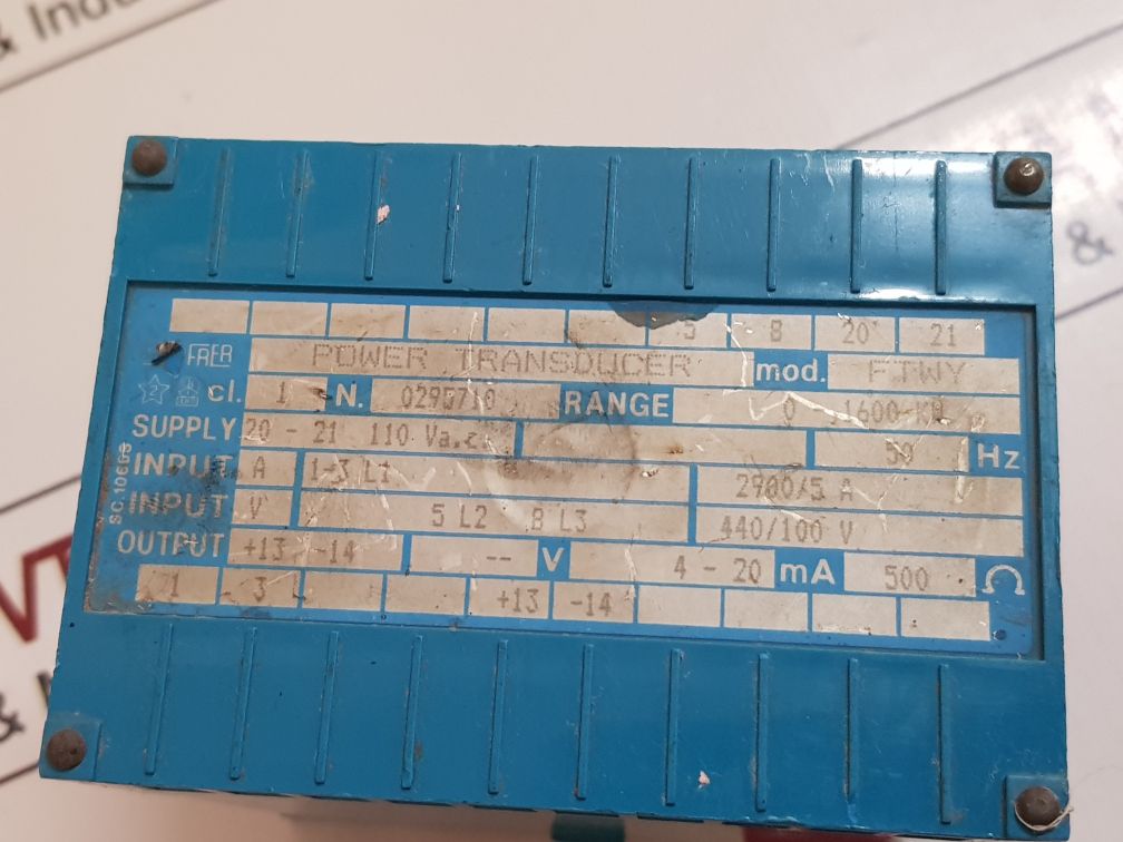 Frer Ftwy Power Transducer