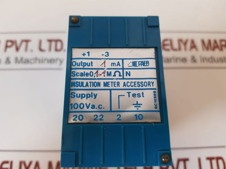 Frer Insulation Meter Accessory 100 Vac