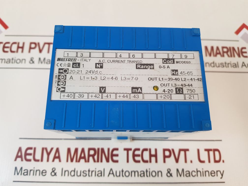 Frer Mcoeq3 A.C Current Transducer 0-5 A