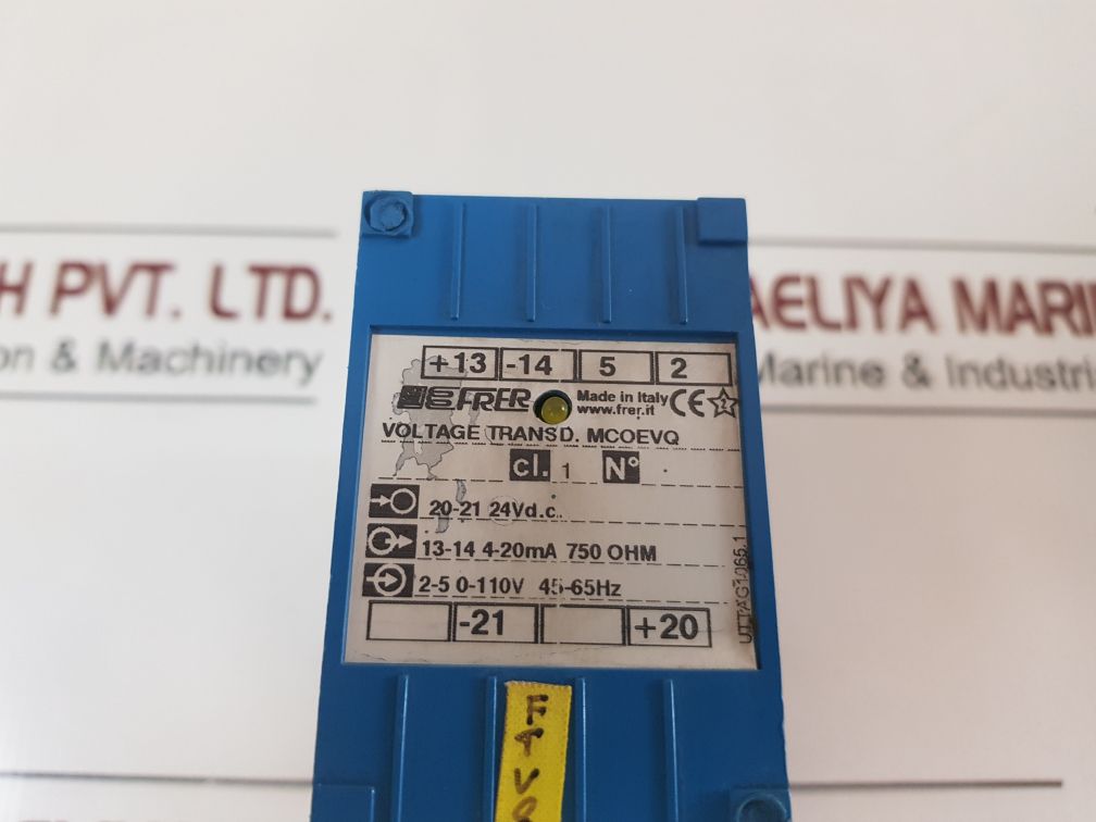 Frer Uttag1065.1 Voltage Transducer Mcoevq 4-20 Ma 750 Ohm