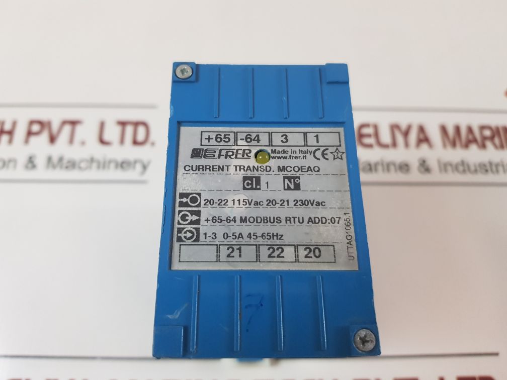 Frer Uttag1065.1 Current Transducer Mcoeaq 0-5A, 45-65 Hz