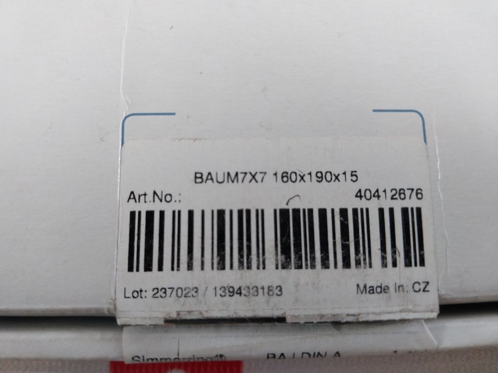 Freudenberg Baum7X7 Simmerring Radial Metric Oil Seal Ring 160-190X15