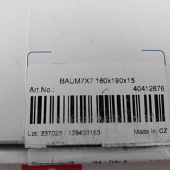 Freudenberg Baum7X7 Simmerring Radial Metric Oil Seal Ring 160-190X15