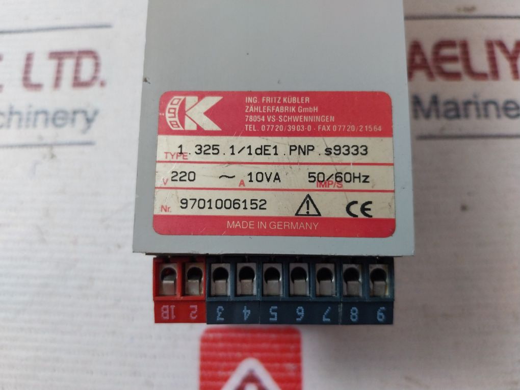 Fritz Kubler 1.325.1/1De1.Pnp.S9333