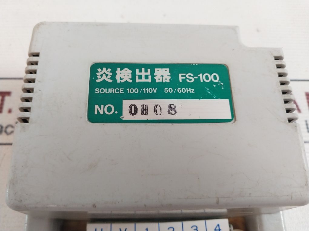 Fs-100 Flame Detector Power Supply 100/110V 50/60Hz