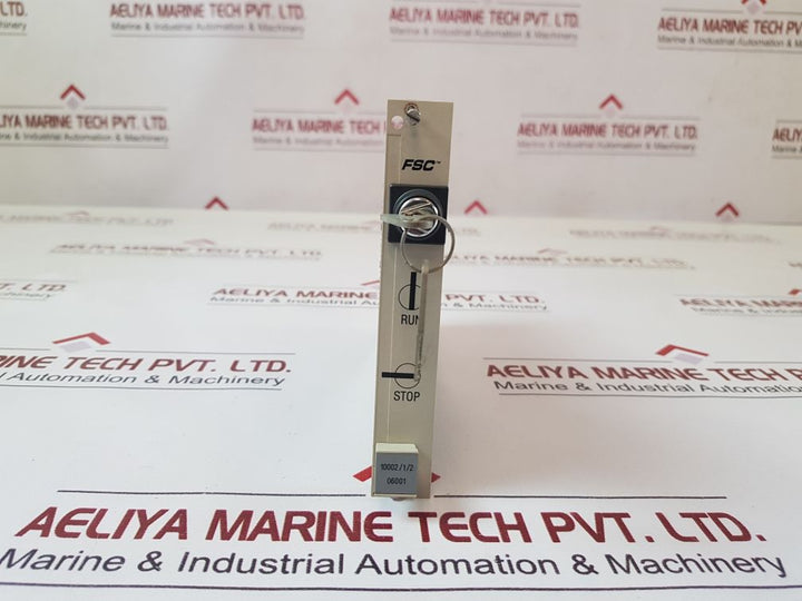 Honeywell Fsc 10002/1/2 Run/Stop Key Selector Module