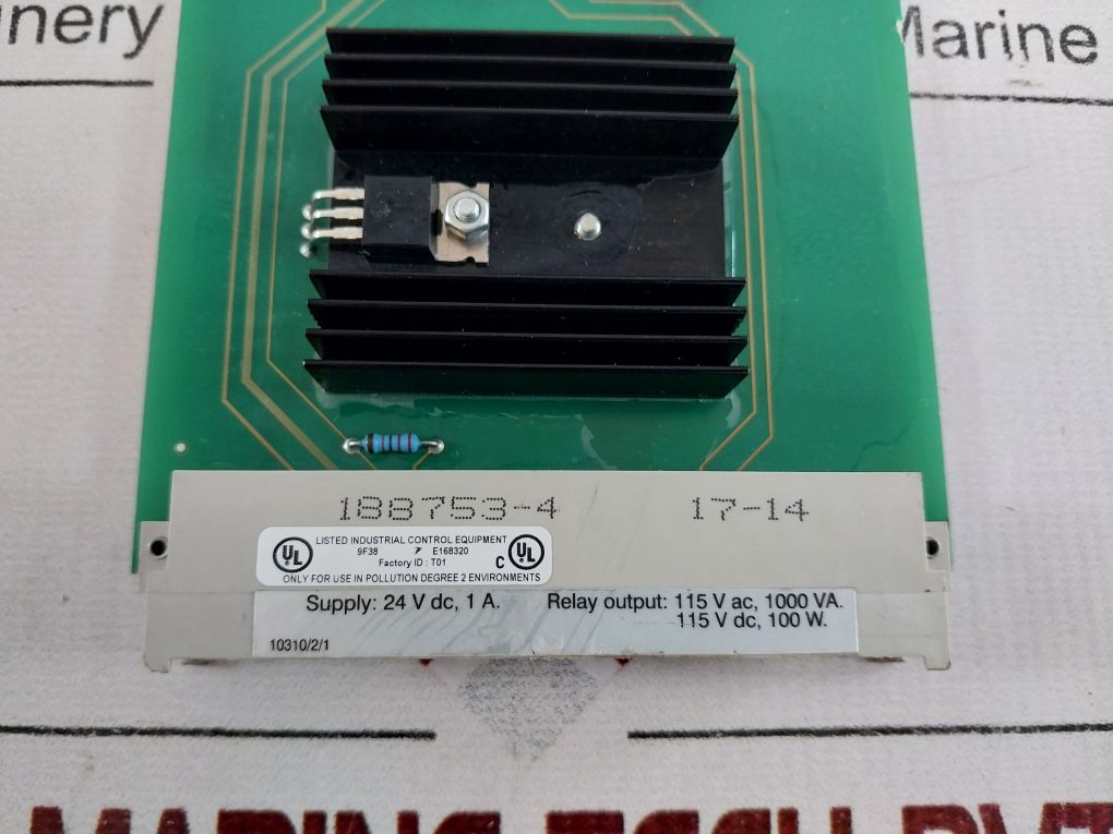 Fsc 10310/2/1 Earth Leakage Detector