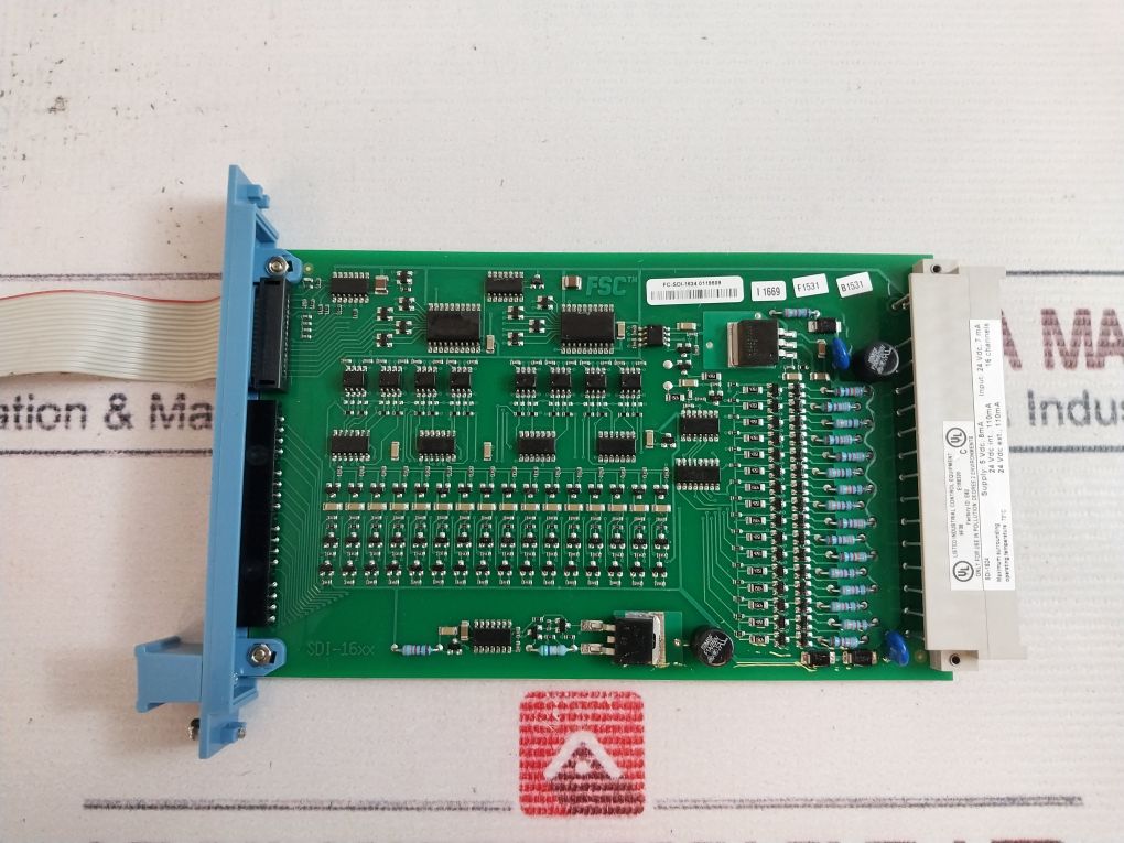 Fsc Fc-sdi-1624 Digital Input Module 16 Channels