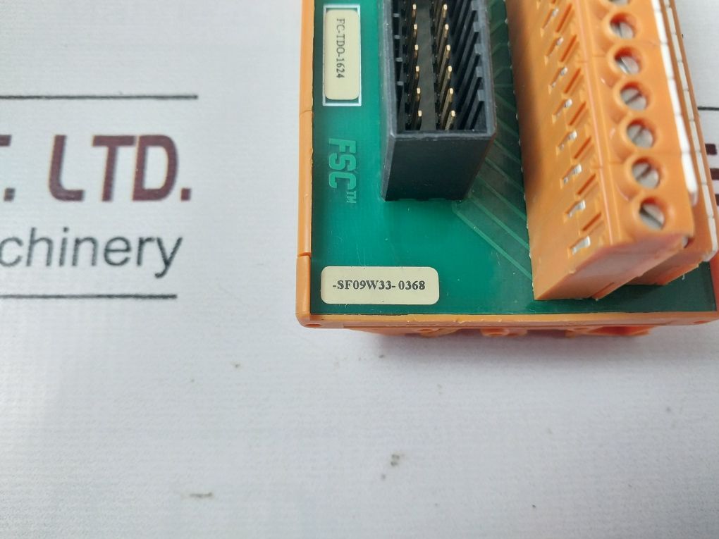 Weidmuller/Fsc Fc-tdo-1624 Digital Module 30Vac Or 42Vdc