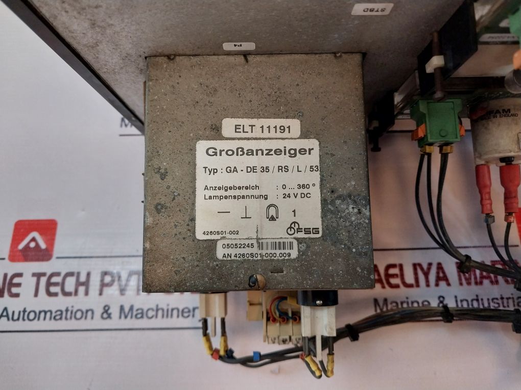 Fsg Ga-de35/Rs/L/53 Rolls-royce Display 24V Dc