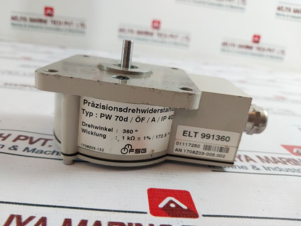 Fsg Pw 70D/Of/A/Ip40 Potentiometer 