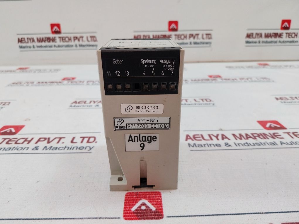 Fsg We-v-38/K16 Measuring Transducer