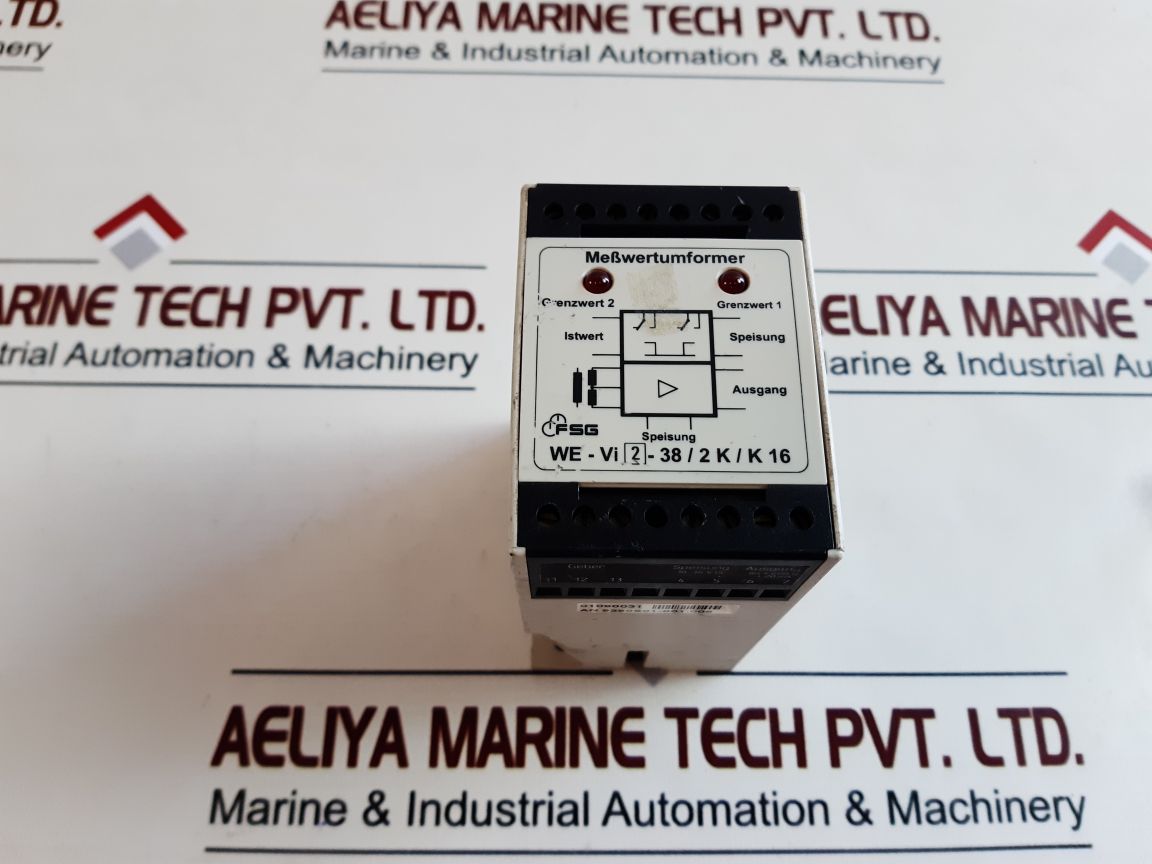 Fsg We-vi 2-38/2K/K16 Signal Converter Inclination Meter