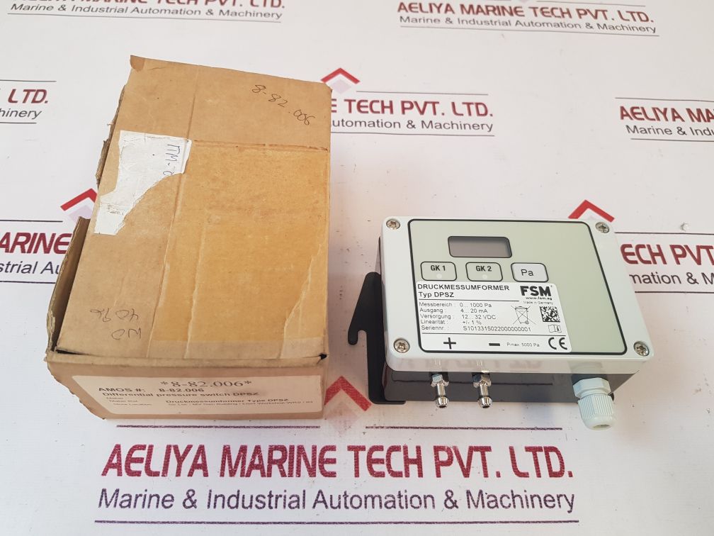 Fsm Dpsz Differential Pressure Transmitter

