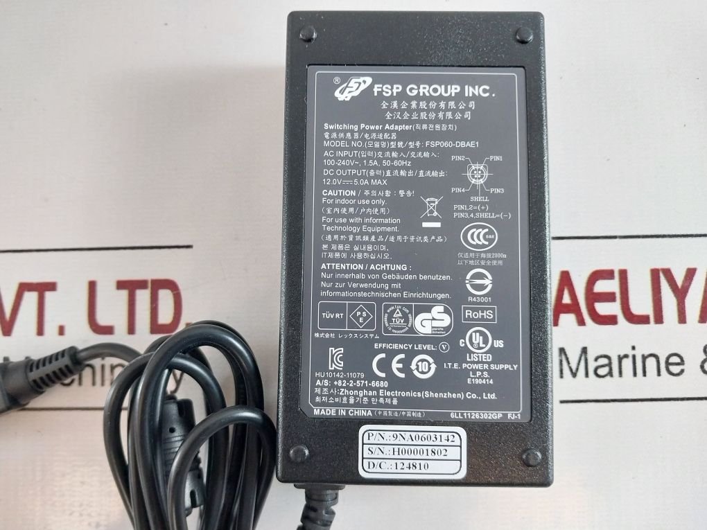 Fsp Group Twister System With Fsp060-dbae1 Switching Power Adapter