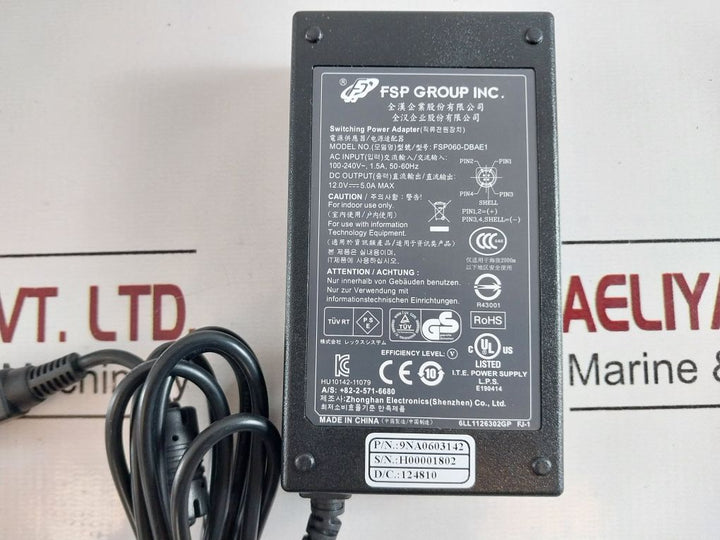 Fsp Group Twister System With Fsp060-dbae1 Switching Power Adapter