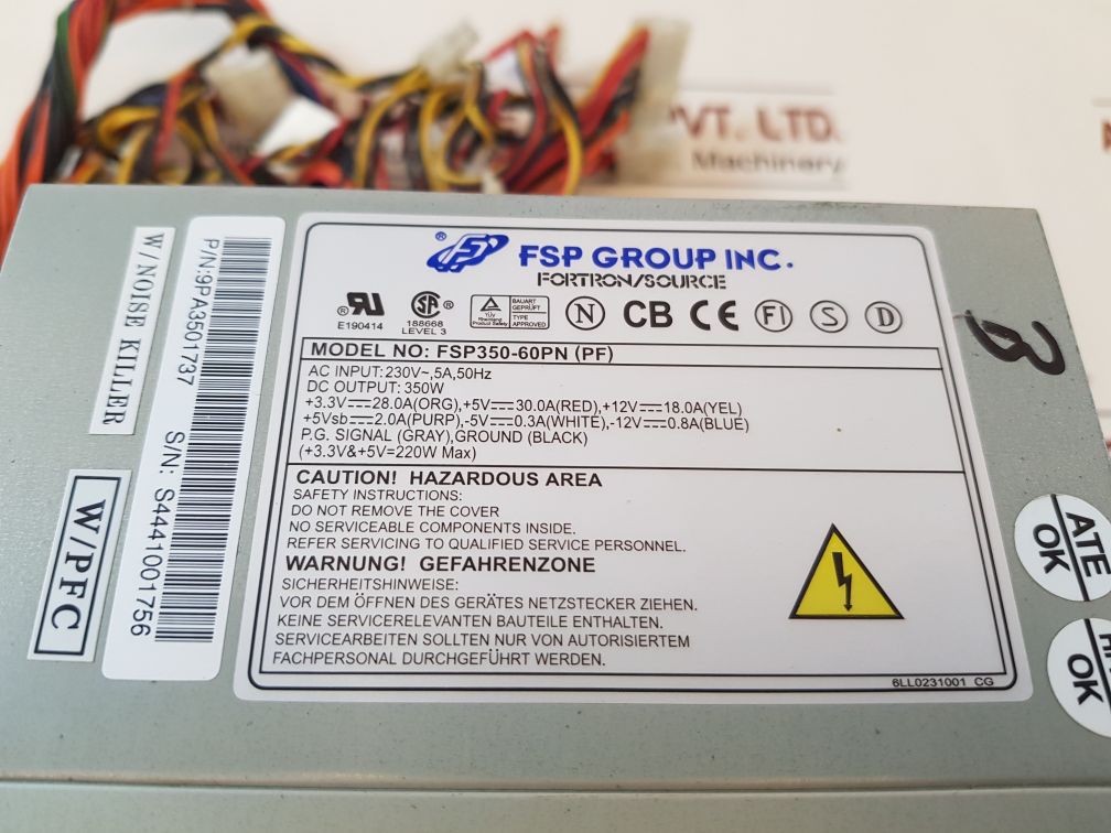 Fsp Group Fsp350-60Pn (Pf) Power Supply
