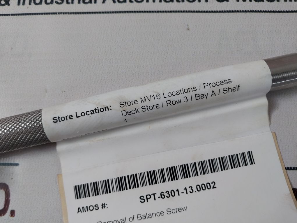 Ft33076-4 Tool, Removal Of Balance Screw