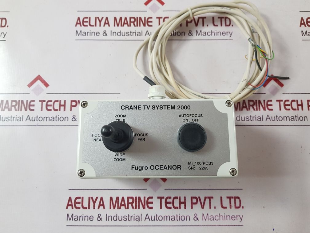 Fugro Oceanor Crane Tv System 2000 Control Unit
