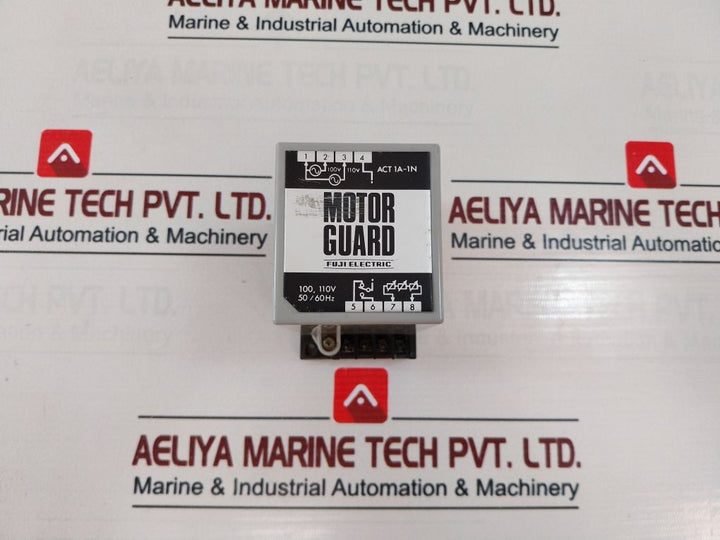 Fuji Electric Act 1A-1N Motor Guard Relay 110V 50/60Hz