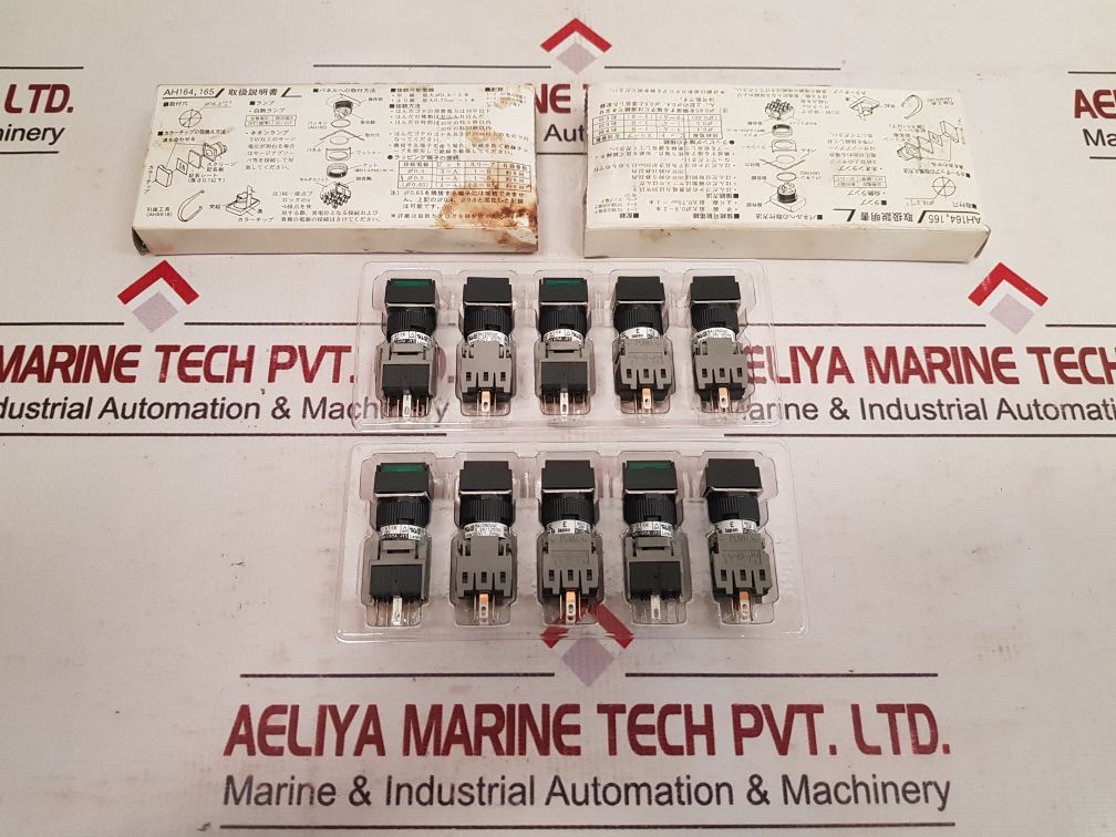 Fuji Electric Ah164-sl Selector Switch
