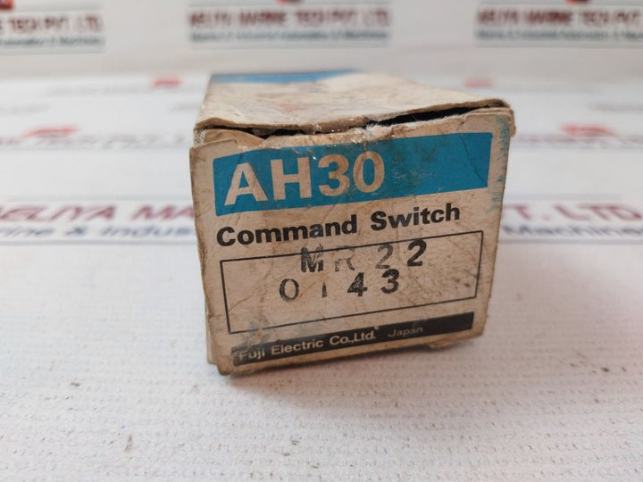 Fuji Electric Ah30-3-0143 Red Push Button Switch 250V 6A