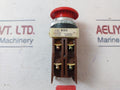 Fuji Electric Ah30-3-0143 Red Push Button Switch 250V 6A