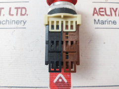 Fuji Electric Ah30-3-0143 Red Push Button Switch 250V 6A