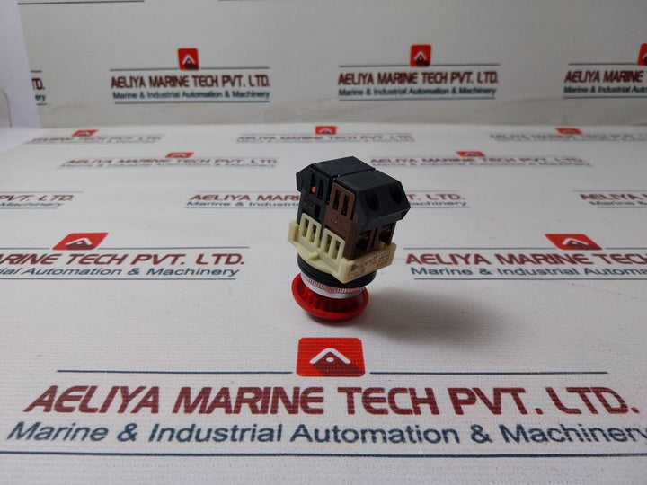Fuji Electric Ah30-m Red Push Button Switch