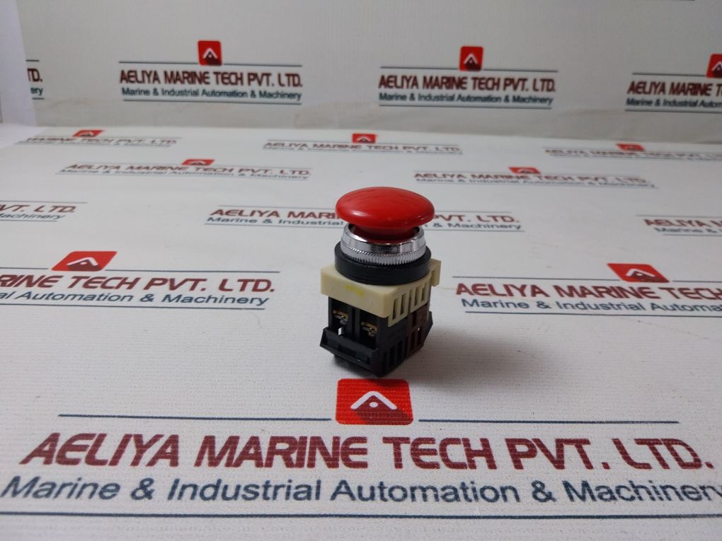 Fuji Electric Ah30-m Red Push Button Switch
