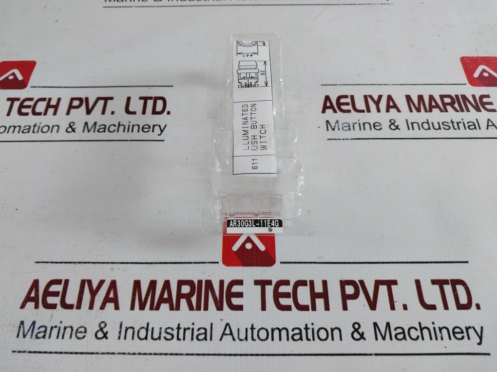Fuji Electric Ar30G3L-11E4G Illuminated Push Button Switch Ar30G3L E4