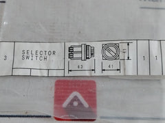 Fuji Electric Ar30Pr-202B Selector Switch