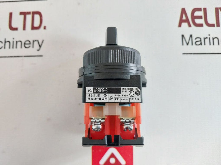 Fuji Electric Ar30Pr-3 Selector Switch