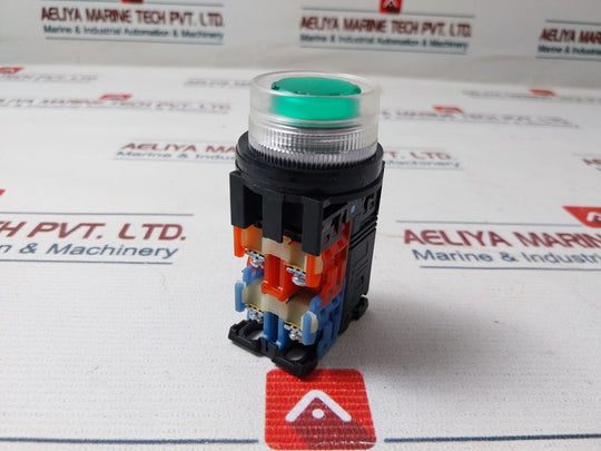 Fuji Electric Ar9T511-h Green Push Button Switch