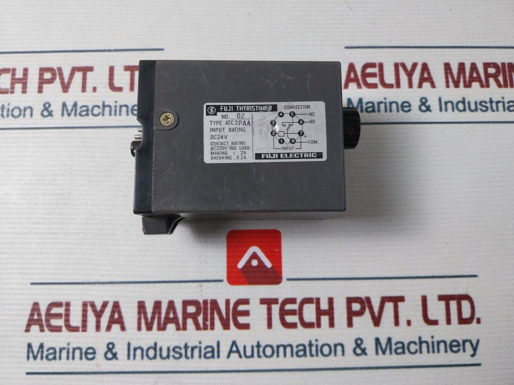Fuji Electric Atc2Paa Thyristor Timer Relay 3-60 Seconds Dc24V