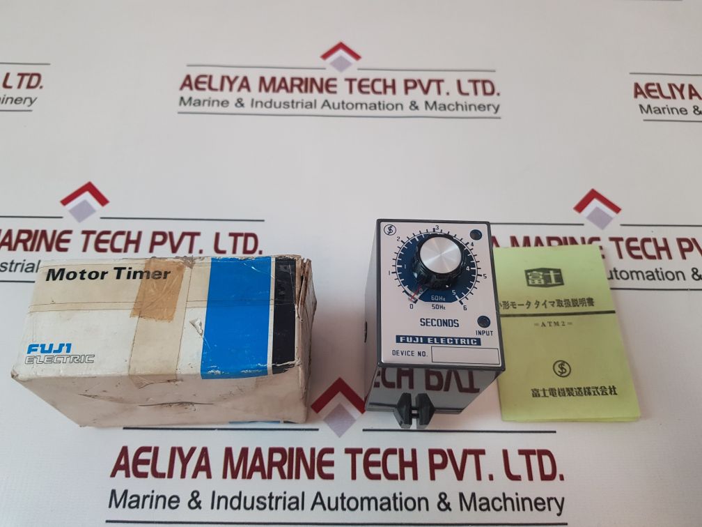 Fuji Electric Atm2Pa Motor Timer 0 To 6 Seconds
