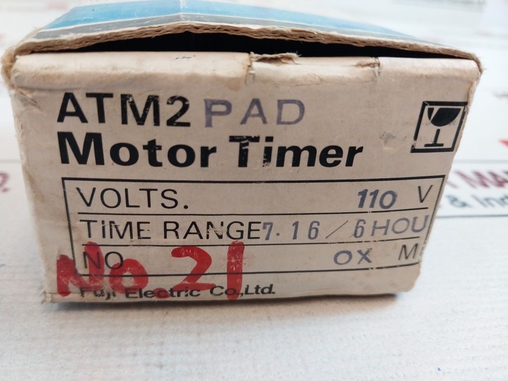 Fuji Electric Atm2Pad Motor Timer