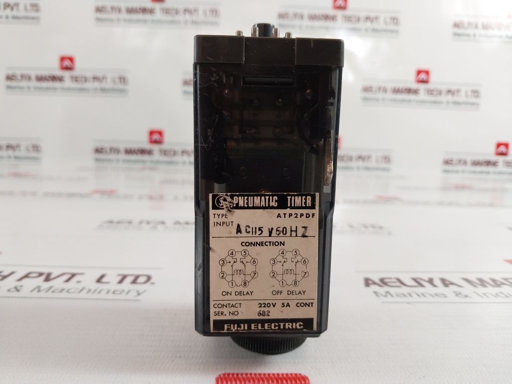 Fuji Electric Atp2Pdf Pneumatic Timer 60 Sec 115V Ac