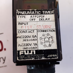 Fuji Electric Atp2Pdf Pneumatic Timer 60Sec
