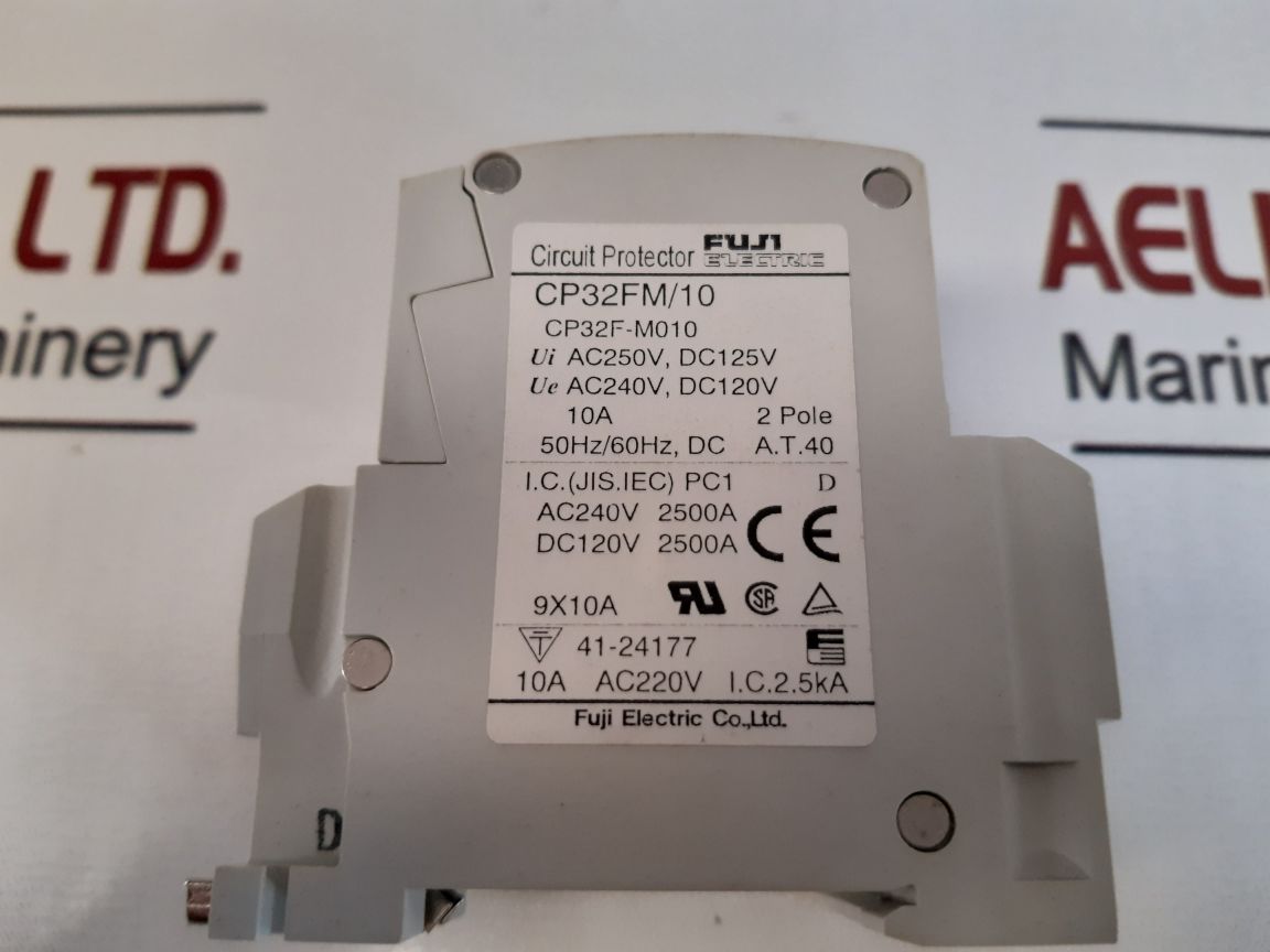 Fuji Electric Cp32Fm/10 Circuit Protector Cp32F-m010