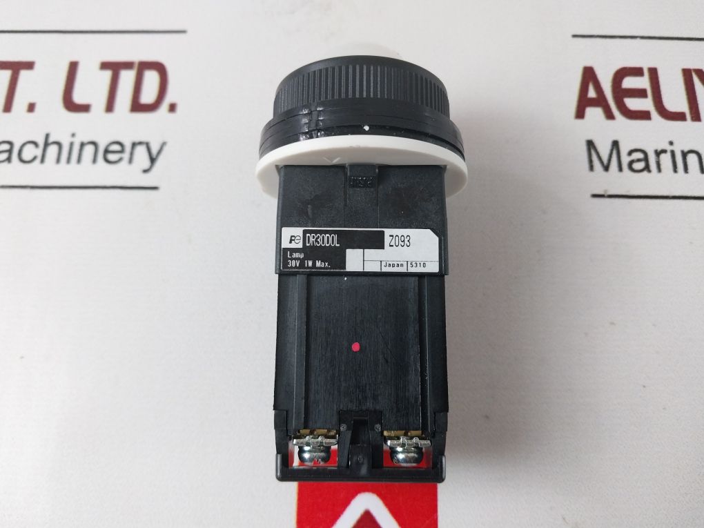 Fuji Electric Dr30D0L White Indicator Pilot Light Dr30D0L-v3P