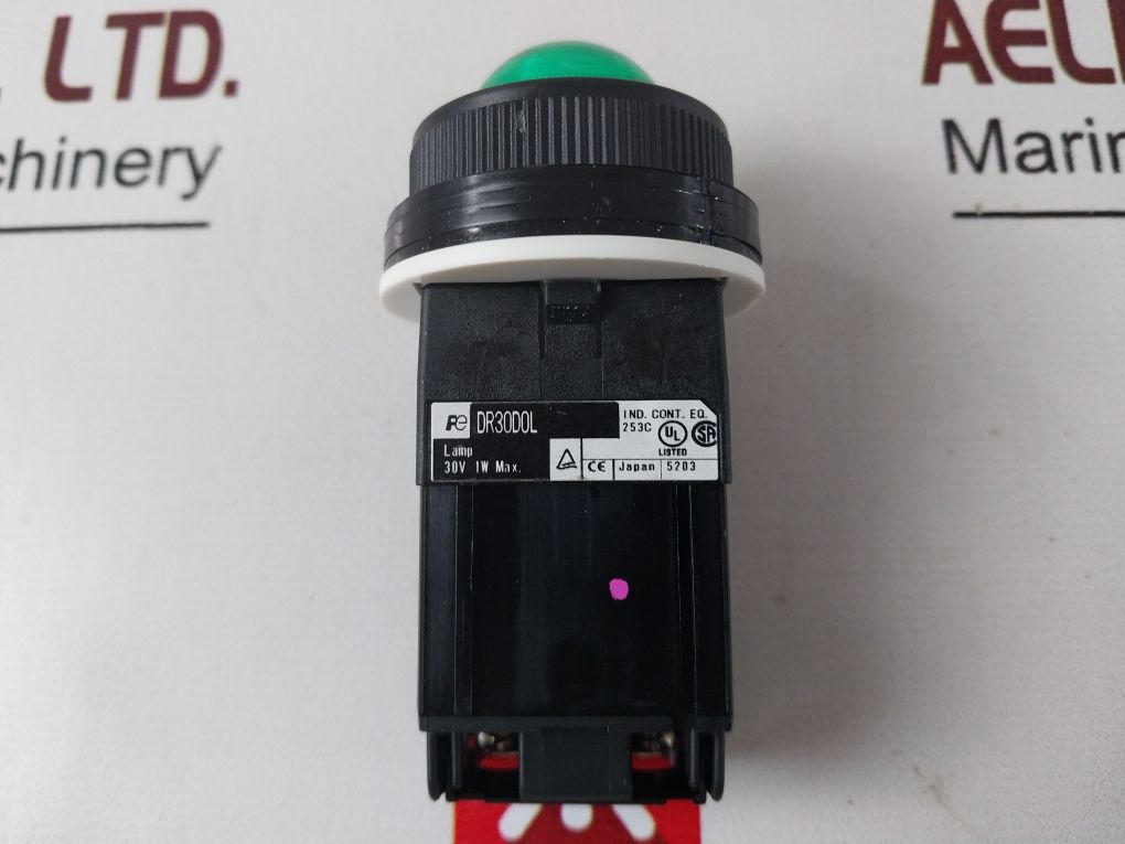 Fuji Electric Dr30D0L Indicator Gerrn Lamp Dr30D0L-h3G 30V 1W