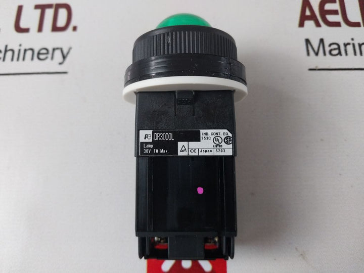 Fuji Electric Dr30D0L Indicator Gerrn Lamp Dr30D0L-h3G 30V 1W