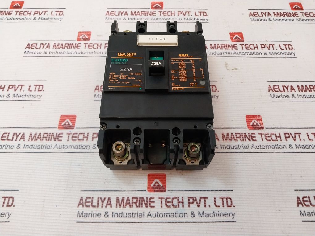 Fuji Electric Ea202B Auto Circuit Breaker 225A Bb2Gec-225